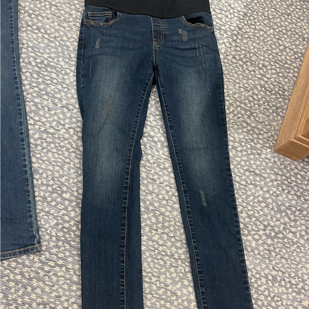 M. Rena Dark Blue Skinny Jeans